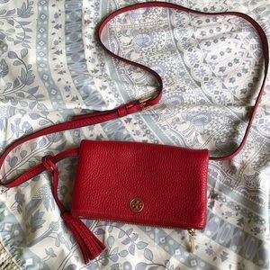*SOLD* Red Tory Burch Crossbody ❤️